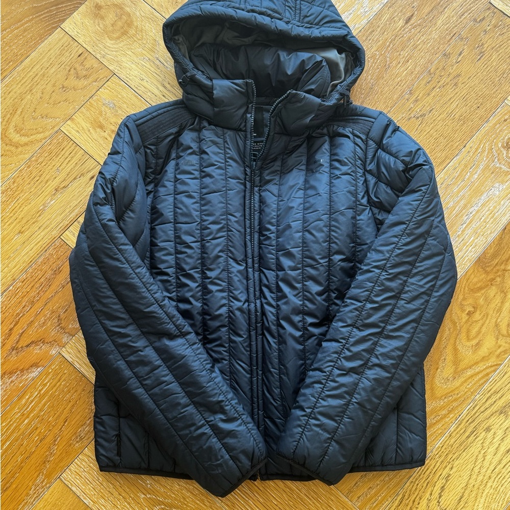 G-Star Quilted Navy Puffer Jacket